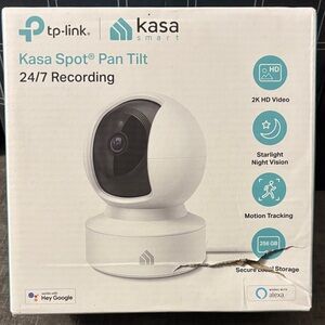 TP-Link Kasa Spot Pan Tilt Camera - White